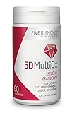 5D MultiOx FDA Approved Cranberry Extract PACRAN Â® Antioxidant Vitamins and Minerals, Prevention of Urinary Tract Infection (UTI), Promote Bladder Health, Immune System NON GMO NO GLUTEN 60 tablets
