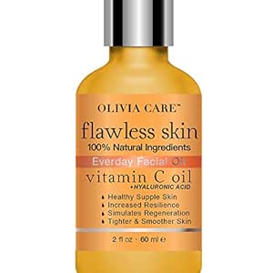 Amazon.com: Vitamin C Pure Flawless Essential Facial Oil By Olivia Care