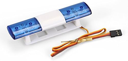 Momorain AX-501 Multi-function Flashing LED Police RC Car Light Bar for 1/10 1/8 TAMIYA