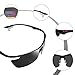 ALKAI Men’s Helium Photochromic or Polarized Sports Sunglasses, 0.56 oz, Guaranteed Fit and Comfort, 100% UV Protection, Perfect for Fishing, Cycling, Running, Golfing, Driving, Rafting and More