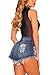 FIYOTE Women Floral Printed V Neck Choker One Piece Bodysuit Small Size Black