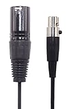 TXM-mi1 3 Pin Male XLR Plug to 3 Socket Female Mini XLR Cable, OFC Wire, TXM-mi1 (1M(3.28ft))
