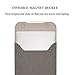 KALIDI 13.3-14 inch Laptop Sleeve Case Faux Suede Leather for 13.3 13.5 13.6 14 inches MacBook Air Pro Retina 13