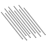 Eowpower 10Pcs Stainless Steel 3mm x 100mm Round Shaft Rod for DIY RC Car, RC Helicopter Airplane