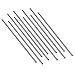 Eowpower 10Pcs Stainless Steel 3mm x 100mm Round Shaft Rod for DIY RC Car, RC Helicopter Airplane