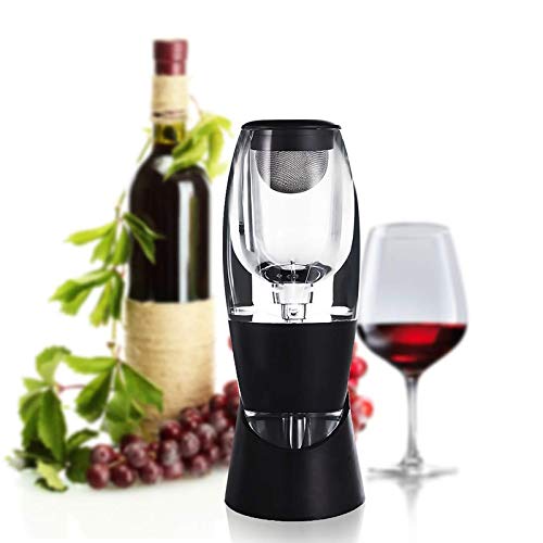 CJTMY Tragbarer aufblasbarer Filter Magic Belüfter Set Family Party Bar Essential Red Wine Equipment Bar Zubehör – Bild 4