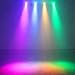 TSSS RGB Par Lights 86 Leds DMX512 Stage Lighting for Wedding Birthday Parties Events Celebration Live Concert Show