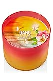 Bath & Body Works Scented 3 Wick Candle 14.5 Oz Oahu Coconut Sunset