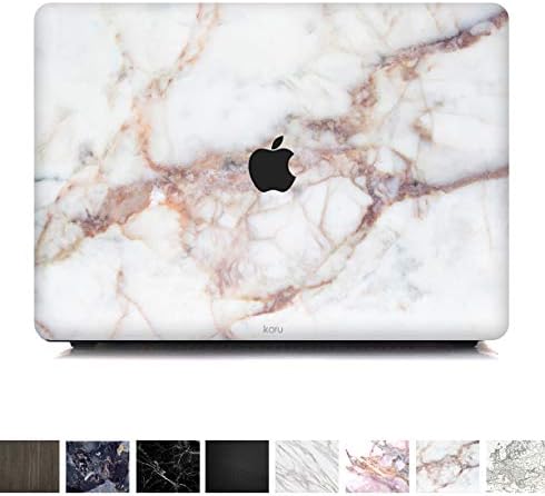 Koru Premium Vanilla Marble Vinyl Decal Skin Sticker Case Cover for MacBook Pro 15 inch with Touch Bar (2016 & 2017 Release - Model A1707)