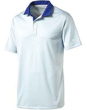 Golf Men's Cresting Short Sleeve Tech Mesh Polo