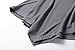 LARACE Lanmo Womens Swing Tunic Tops Loose Fit Comfy Flattering T Shirt (L, Deep Gray)