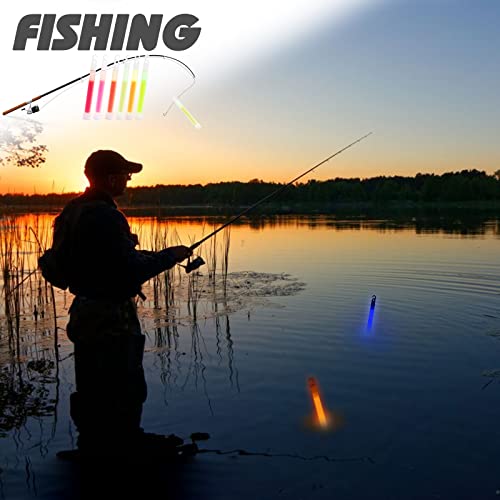 HAKDAY 12PCS Glow Sticks Bulk, Emergency Glow Sticks 6 Inch Lightsticks Light Up Neon Sticks for Party Camping Blackouts Hurricane Survival Kit