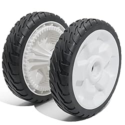 CheeMuii 119-0311 Lawn Mower Wheels 2 Pcs 8" Push