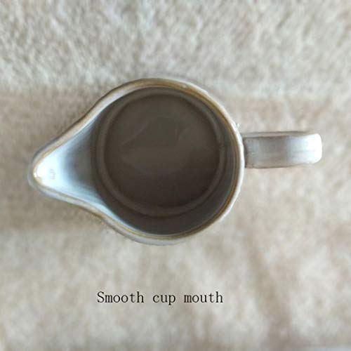 ZYLBDNB Zuckerdose milchkännchen Set Keramik Creamer mit Griff, Kaffee-Milch-Creamer Pitcher/Servieren Pitcher/Sauce… – Bild 7