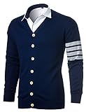 DAVID.ANN Men's Casual Slim Fit Sweater