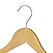 Whitmor GRADE A Natural Wood Suit Hangers (Set of 16)