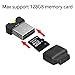 [2 Pack] aceyoon SD Card Reader USB 2.0 Mini MicroSDXC / MicroSDHC Card Adapter for 128GB 64GB 32GB MicroSD Card