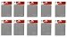Belkin 10-Pack Gray Standard Mouse Pad (F8E081-GRY) primary