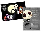 Silly Goose Gifts Nightmare Before Christmas Birthday Party Baby Shower Invite Decor Supply Stickers Favor (Party Invite)