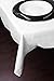 Utopia Kitchen 60 x 102 Inches White Tablecloth