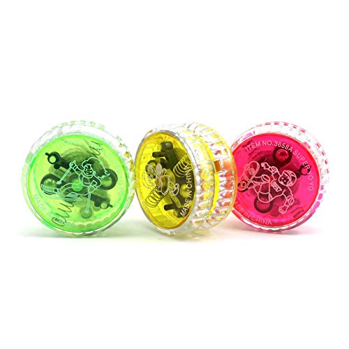 Mmrm Flashing LED Light Up YOYO Ball Colorful Yo-Yo Toy for Kids (Random Color) - Thumbnail 7
