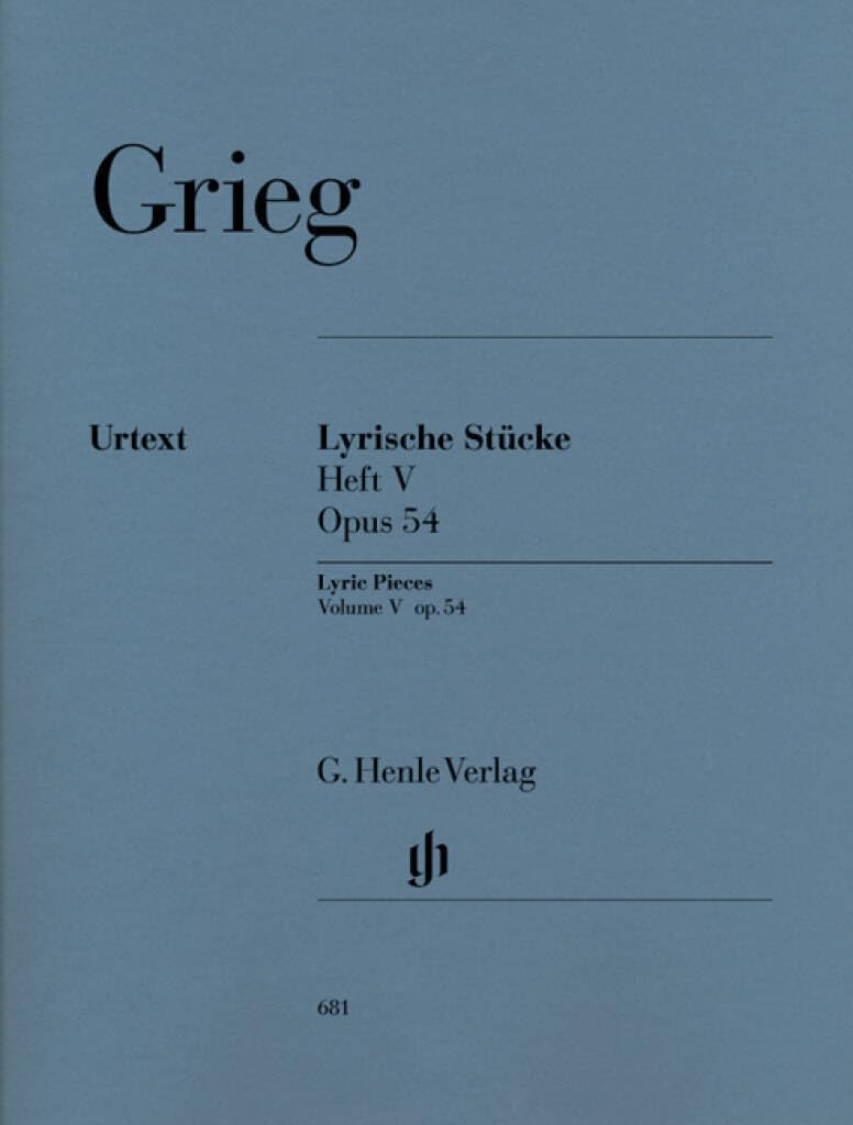 Lyric Pieces op. 54 Vol. 5 - piano - (HN 681)
