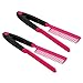 ReNext 2 Pcs DIY Salon Hairdress Hairdressing Styling Hair Straightener V Shape Comb