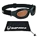 Bikershades Motorcycle Goggles Sunglasses Anti Glare Polarized High Definition Blue Blocking Lens Foam Cushion Adjustable Strap Ski Sky Diving