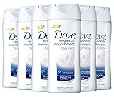 Dove Travel Size Body Lotion, Essential Nourishment Body Lotion, DeepCare Complex for Normal to Dry Skin, 3.38 Ounce (Pack of 6)