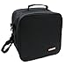 KOSOX Oxford Square Insulated Lunch Tote Bag Picnic Cooler Bag with Shoulder Strap Unisex Lunch Bag for All (Black)