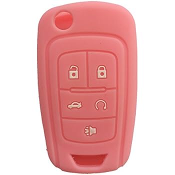 Amazon Com 1 Pink Silicone Cover Holder Case Fob Cover