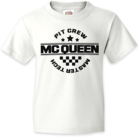 Pit Crew, Race Car McQueen Inspired T Shirt, Lighting Team Member Youth Shirt