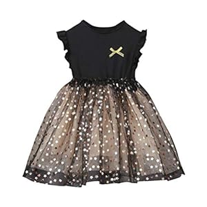 SOIMISS Kleine Sterren Jurk Dress Up Costome Mouwloze Fee Gaas Jurk Voor Meisjes