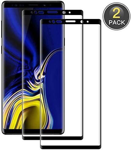 POOPHUNS 2 Pack Samsung Galaxy Note 9 Screen Protector HD Clear Tempered Glass Screen Protective Film for Galaxy Note 9 [9H Hardness] [Bubble Free] [Case Friendly] [Scratch Resistance]
