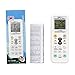 Elayce Air Conditioner Remote AC Control LCD Universal Conditioning Controller 1000 in 1 for Mitsubishi Toshiba HITACHI FUJITSU Daewoo LG Sharp Samsung ELECTROLUX SANYO (B) (White)