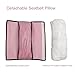 Kids Travel Pillow for Car Seat,Seat Belt Pillow Covers for Kids in Car,Softly Seatbelt Pillow for Baby Toddler Child Booster Carseat,Seat Belt Strap Neck Head Shoulder Support Cushion Pad (Pink)