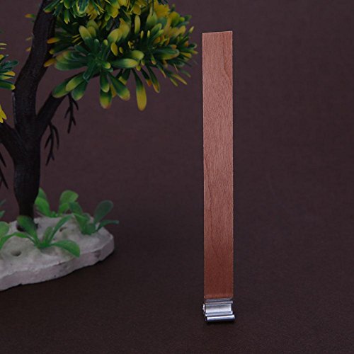 Wick Clip Metal Stand, 50pcs Wood Candle Wicks Clips for Candle Making Supplies - Thumbnail 2