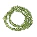 AAA Natural Peridot Gemstones Smooth Chips Beads Free-form Loose Beads ~8x5mm beads for Jewelry Making (1 strand, ~16