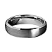 GoldenMine 6mm Beveled Edge Tungsten Wedding Band