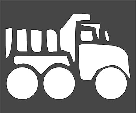 Amazon.com: Plastic Stencil Dump Truck for Drawing