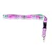 Black Greek Sorority AKA Pink Woven Embroidered Lanyard (One Lanyard)