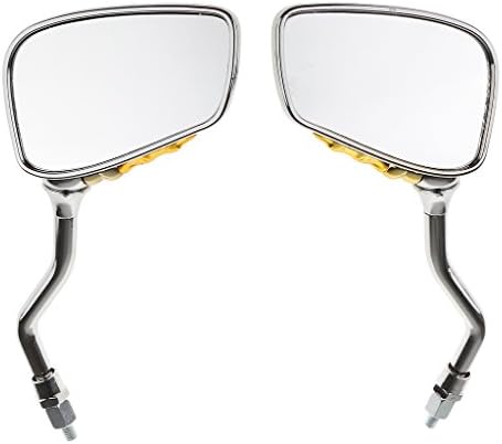 スカルハンド型 リアミラー 腕時計 正規品送料無料 B0g4jn3x 新作製品 世界最高品質人気 ドラッグストア 1組 車 バイク Homyl バイク用 ゴールド 100 品質保証 サイドミラー 激安超特価 オートバイ