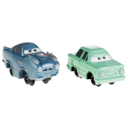 Fisher-Price GeoTrax Disney/PixarCars 2 Petrov Trunkov and Talking Finn McMissile