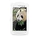 kwmobile Panda Black/White Silicone Case Compatible with Samsung Galaxy S3 / S3 Neo - Soft Silicone Gel Protective Cover with Cute Design
