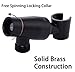 G-Promise High Pressure Shower Head 6 Spray Setting Hand Held Shower Head with Adjustable Solid Brass Shower Arm Mount， Extra Long Flexible Stainless Steel Hose (Oil-Rubbed Bronze)