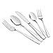 HOMMP Stainless Steel Flatware, 30-Piece Cutlery Set, Service for 6