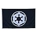 Fyon Large Galactic Empire Black Landscape Flag 3X5Ft