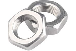 3/4-16 Hex Nuts - IMScrews 304 Stainless Steel Hex Nuts - Corrosion-Resistant Fasteners for Diverse Projects Pack of 5