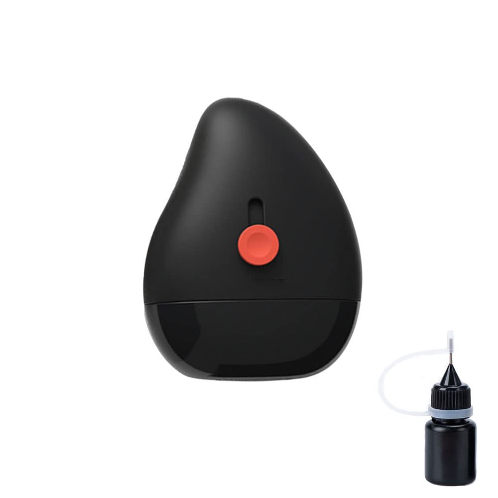 Black Identity Theft Protection Roller Stamp, Confidential Roller Stamp Address Blocker Stamp for Privacy Safety Protection