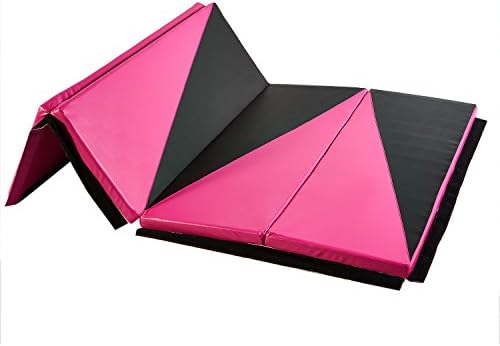 Doitpower Thick Fold Gymnastic Mat with Handles and Zipper Home Exercise Equipment Gymnastic Equipment